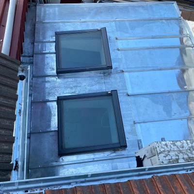 Installation Velux toiture zinc IDF