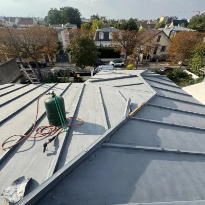 Pro Toiture IDF réparation fuite toiture zinc